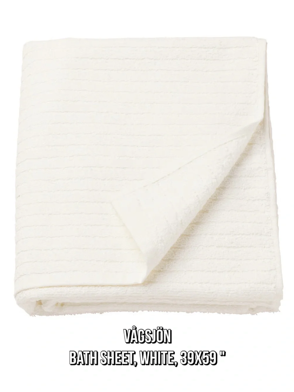 White Bath Sheet